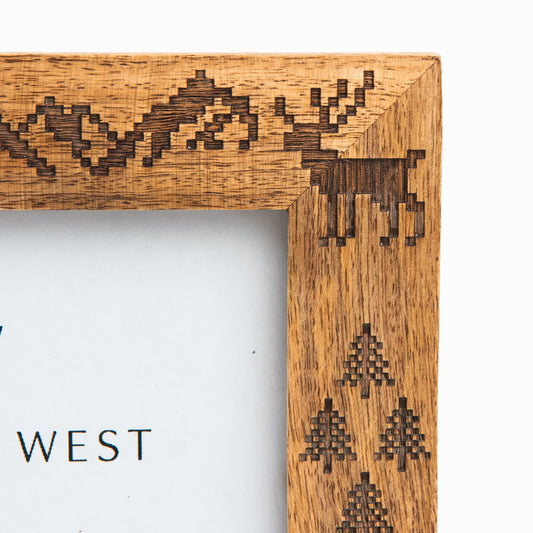 On The Slopes Picture Frame