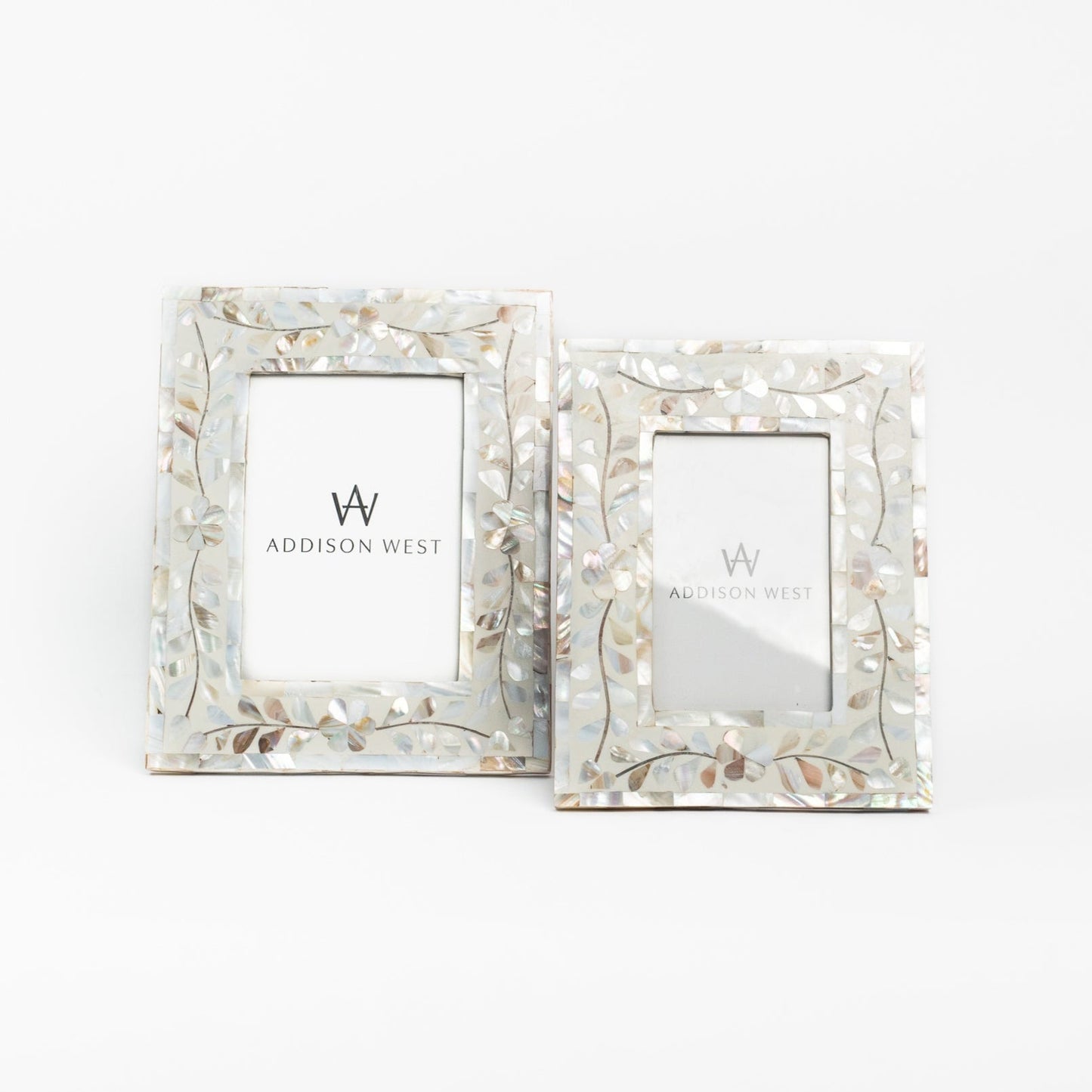 Mother of Pearl Floral Picture Frame