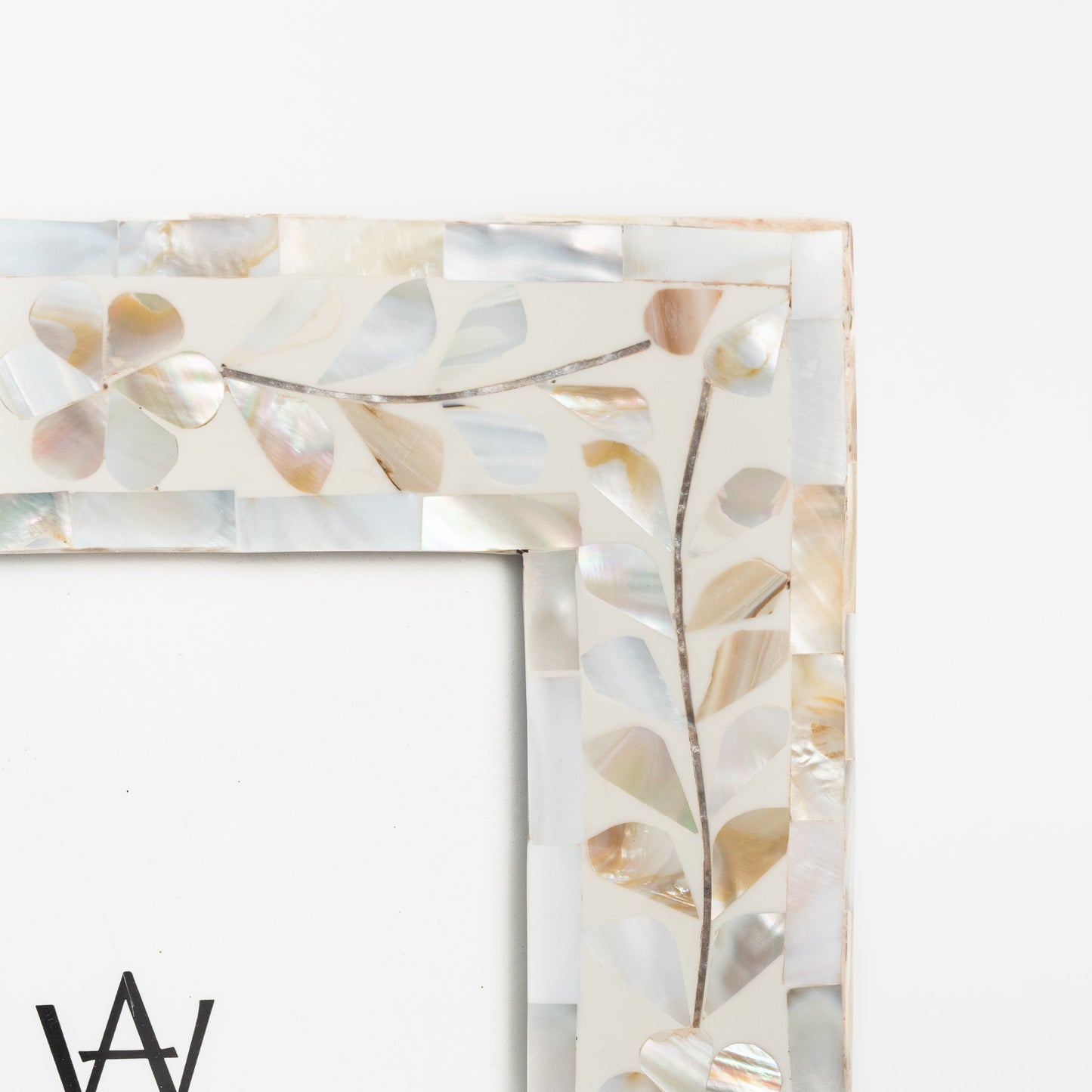 Mother of Pearl Floral Picture Frame