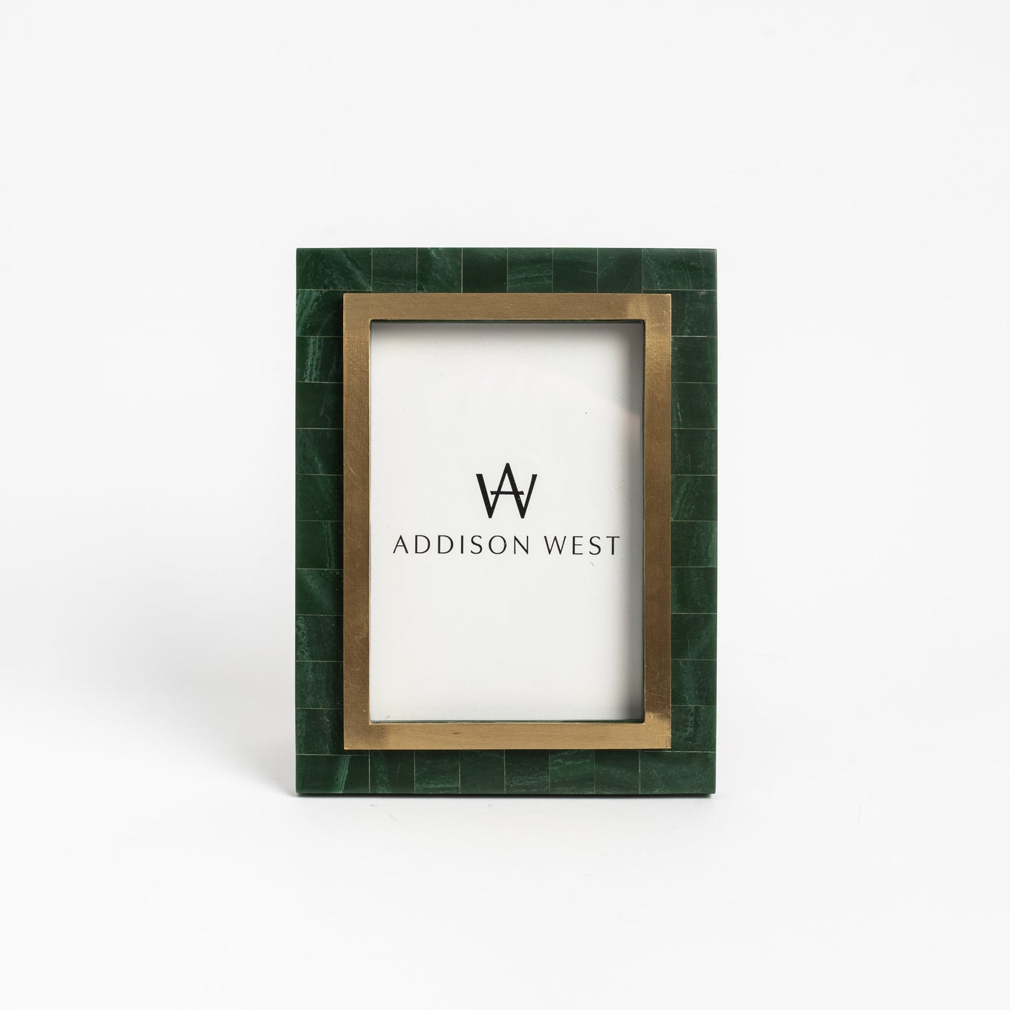 Aventurine Gold & Green Photo Frame
