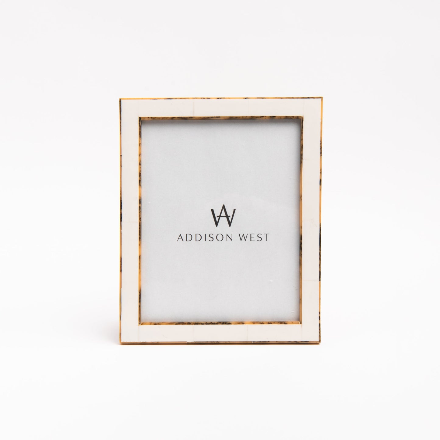 White Tortoise Border Picture Frame