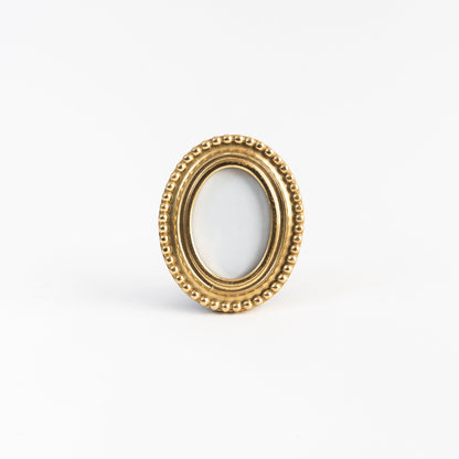 Golden Beaded Picture Frame