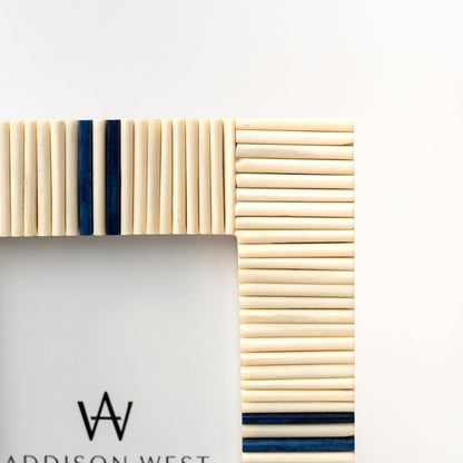 Light and Lapis Picture Frame