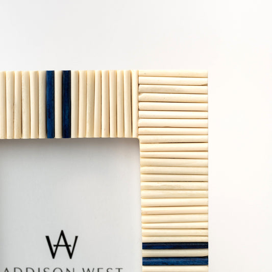 Light and Lapis Picture Frame