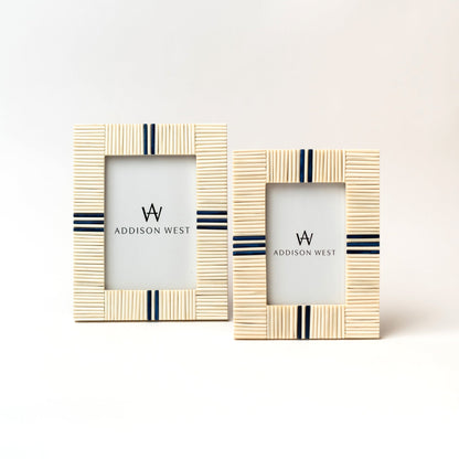 Light and Lapis Picture Frame